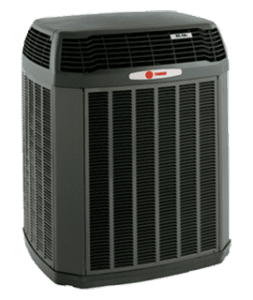 Outdoor central air conditioning condenser unit